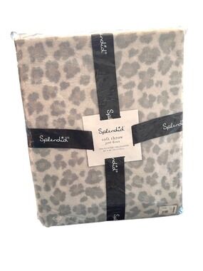 NWT Splendid Leopard Print Plush 50" x 60" Throw